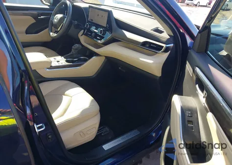 2023 Toyota Highlander Hybrid Limited from USA, damaged, VIN 5TDXBRCH2PS581040